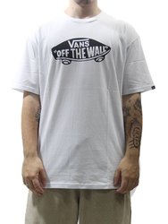 Camiseta Masculina Vans Style 76 Front - Branco