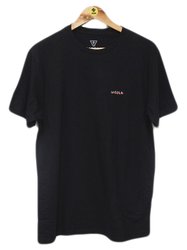 Camiseta Masculina Vissla Reaper Manga Curta Estampada - Preto