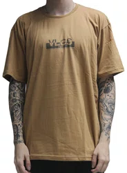 Camiseta Masculina VLCS Horizon Manga Curta Estampada - Khaki