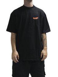 Camiseta Masculina Volcom Comfort Pistol Stone Manga Curta Estampada - Preto