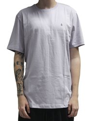 Camiseta Masculina Volcom Stone Blanks Manga Curta Estampada - Roxo