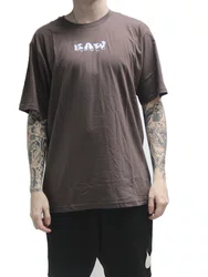 Camiseta Masculino BAW Regular 3D Manga Curta Estampada - Marrom