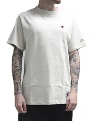 Camiseta Masculino Champion Embroidebry Manga Curta Estampada - Bege