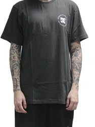 Camiseta Masculino DC Concrete Manga Curta Estampada - Cinza
