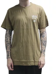 Camiseta Masculino DC For The Win Manga Curta Estampada - Marrom