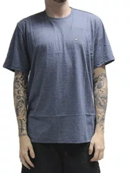 Camiseta Masculino HB Basica Performance Manga Curta Estampada - Azul Mesclado