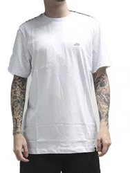 Camiseta Masculino Lost Basics Manga Curta Estampada - Branco