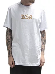 Camiseta Masculino Lost Manga Curta Estampada - Branco