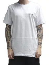 Camiseta Masculino Lost Run Color Manga Curta Estampada - Branco