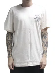 Camiseta Masculino Lost Skull Manga Curta Estampada - Khaki