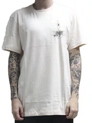 Camiseta Masculino Lost Spider Web Manga Curta Estampada - Khaki