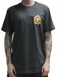 Camiseta Masculino Lost Wizard Manga Curta Estampada - Chumbo