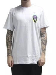Camiseta Masculino Lost Zombie Crawling Manga Curta Estampada - Branco