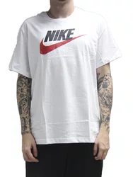 Camiseta Masculino Nike NWS Icon Manga Curta Estampada - Branco