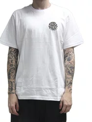 Camiseta Masculino RC Wettie Suit Icon Manga Curta Estampada - Branco