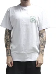 Camiseta Masculino Volcom Quantum Manga Curta Estampada - Branco