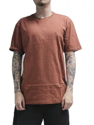 Camiseta Masculino Volcom Stone Blanks Manga Curta Estampada - Vermelho
