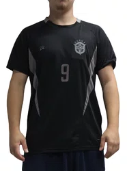 Camiseta Plano C Jersey Legacy Manga Curta Estampada - Preto