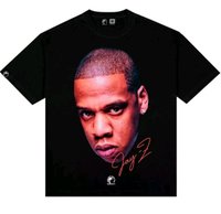 Camiseta Respect Oversized Jay-Z Face - Preto