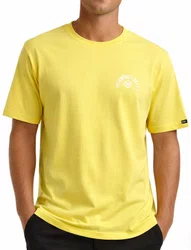 Camiseta Unissex Flo Waves Dept Since 2014 - Amarelo