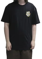 Camseta Masculina Blunt Grinner Manga Curta Estampada - Preto