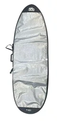 Capa De Prancha De Surf Refletiva SDA Fish - Cinza