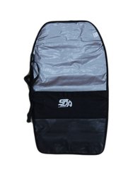 Capa De Surf Térmica SDA Refletiva BodyBoard - Cinza/Preto