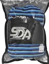 Capa Toalha SDA FUN para Prancha de Surf  tipo Camisinha -  Preto/Azul