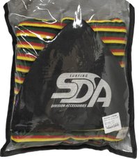 Capa Toalha SDA para Prancha de Surf  tipo Camisinha -  Verde/Vermelho