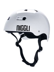 Capacete Niggli Iron Pro Light Model Luiz Francisco - Branco