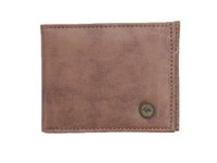 Carteira Quiksilver Mack Plate - Marrom