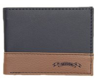 Carteira Session Logo Double Star - Preto/Marrom