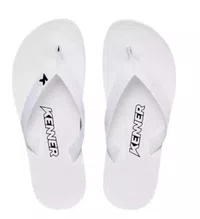 Chinelo Masculino Kenner New Summer - Branco/Preto