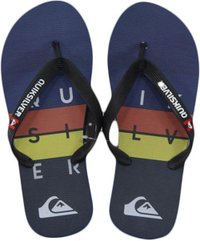 Chinelo Masculino Quiksilver Molokai Wordblok - Marinho