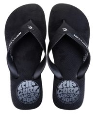 Chinelo Masculino Rip Curl Wettie Logo - Preto