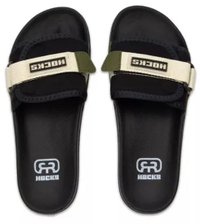 Chinelo Masculino Slide Hocks Bravo - Black Forest