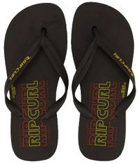 Chinelo Rip Curl Revival Logo - Preto