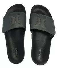 Chinelo Slide Masculino Hurley Iconic - Grafite 