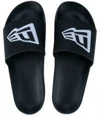 Chinelo Slide Masculino New Era Flag - Preto