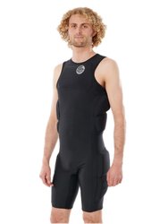 新品 RIP CURL ショートジョン XL Short John Rip Curl Manga Curta Dawn Patrol 2 mm - OnlySurf