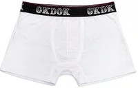 Cueca Boxer OkDok Madrugada - Branco
