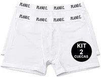 Cueca Plano C Pack/2 - Branco