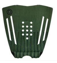 Deck Para Prancha De Surf Bullys Marcelo Trekinho - Verde Musgo