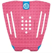 Deck Para Prancha De Surf Bullys Trekinho Fresado - Rosa