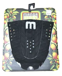 Deck Para Prancha De Surf Manga Wax - Preto/Branco