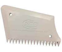 Raspador Grande de Parafina para Prancha  de Surf Sda - Branco