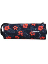 Estojo Oneil Flowers - Preto/Vermelho
