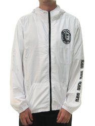 Jaqueta Corta Vento Masculina Blinca - Branco