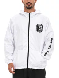 Jaqueta Corta Vento Masculina Blinca - Branco
