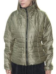 Jaqueta Feminina Session Fibra Sem Touca 04 - Verde Musgo